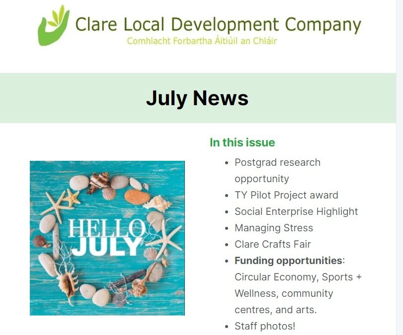 July Highlights for our Community
